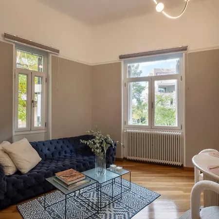 Acropolis Maisonette 3br 6ppl 15min Metro&museum Apartment Athens